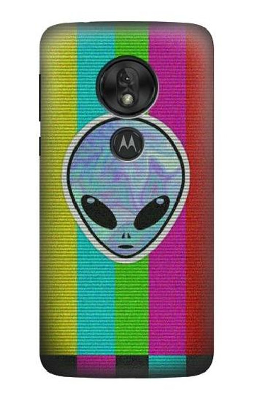S3437 Alien No Signal Case Cover Custodia per Motorola Moto G7 Play