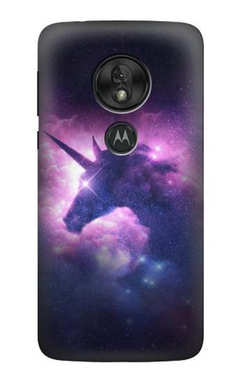 S3538 Unicorn Galaxy Case Cover Custodia per Motorola Moto G7 Play