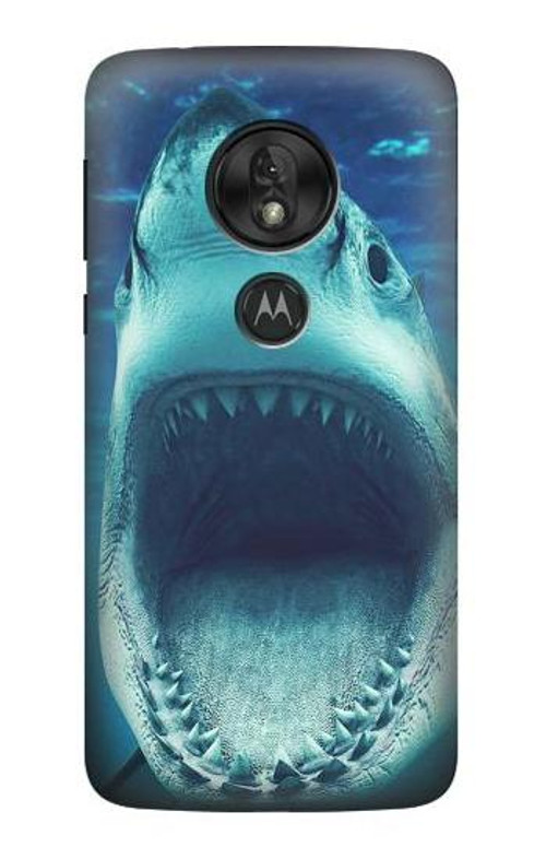 S3548 Tiger Shark Case Cover Custodia per Motorola Moto G7 Play