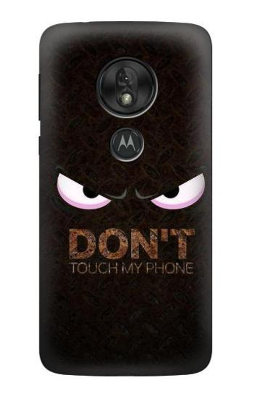 S3412 Do Not Touch My Phone Case Cover Custodia per Motorola Moto G7 Power