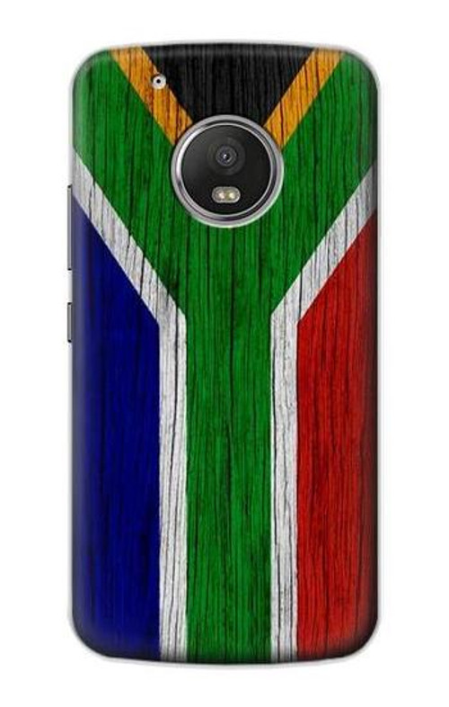 S3464 South Africa Flag Case Cover Custodia per Motorola Moto G5 Plus