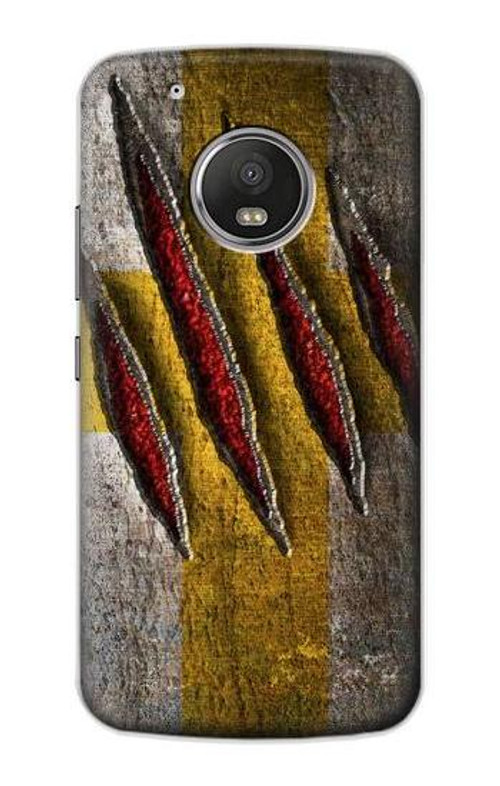 S3603 Wolverine Claw Slash Case Cover Custodia per Motorola Moto G5 Plus