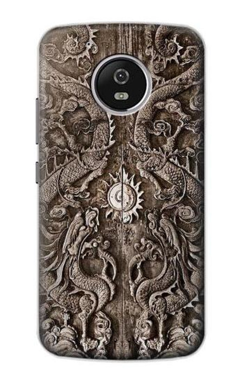 S3395 Dragon Door Case Cover Custodia per Motorola Moto G5