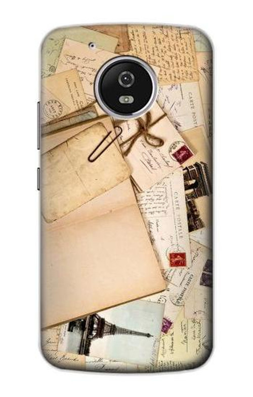S3397 Postcards Memories Case Cover Custodia per Motorola Moto G5