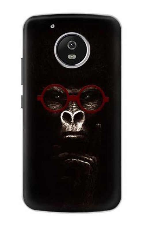 S3529 Thinking Gorilla Case Cover Custodia per Motorola Moto G5