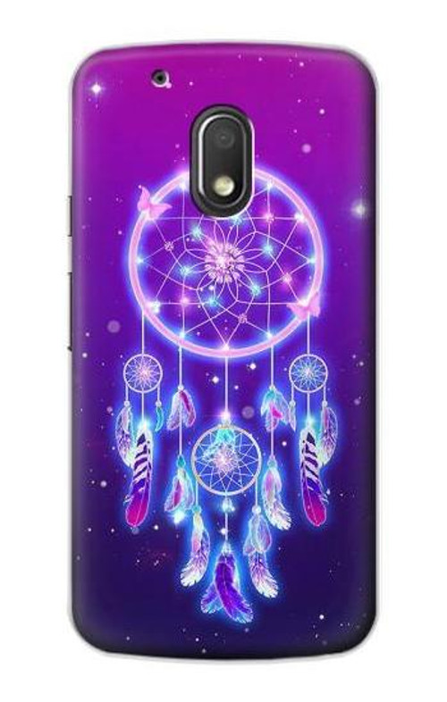 S3484 Cute Galaxy Dream Catcher Case Cover Custodia per Motorola Moto G4 Play