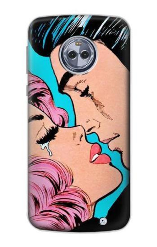 S3469 Pop Art Case Cover Custodia per Motorola Moto X4