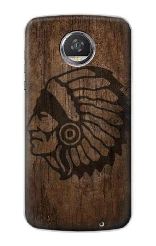 S3443 Indian Head Case Cover Custodia per Motorola Moto Z2 Play, Z2 Force