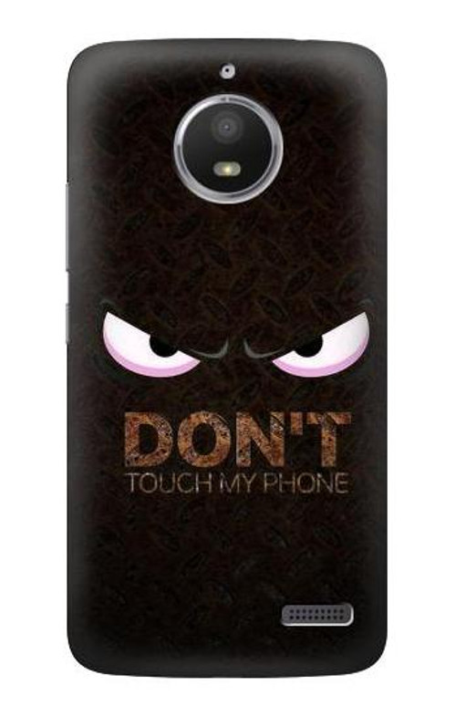 S3412 Do Not Touch My Phone Case Cover Custodia per Motorola Moto E4