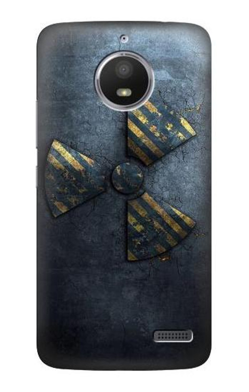 S3438 Danger Radioactive Case Cover Custodia per Motorola Moto E4