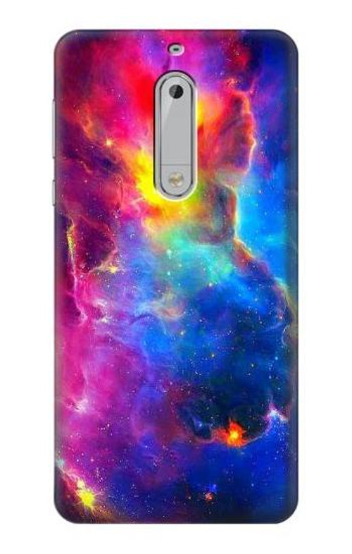 S3371 Nebula Sky Case Cover Custodia per Nokia 5