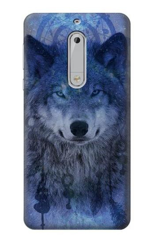 S3410 Wolf Dream Catcher Case Cover Custodia per Nokia 5