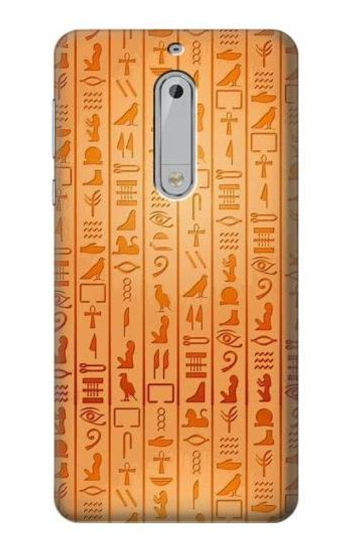 S3440 Egyptian Hieroglyphs Case Cover Custodia per Nokia 5