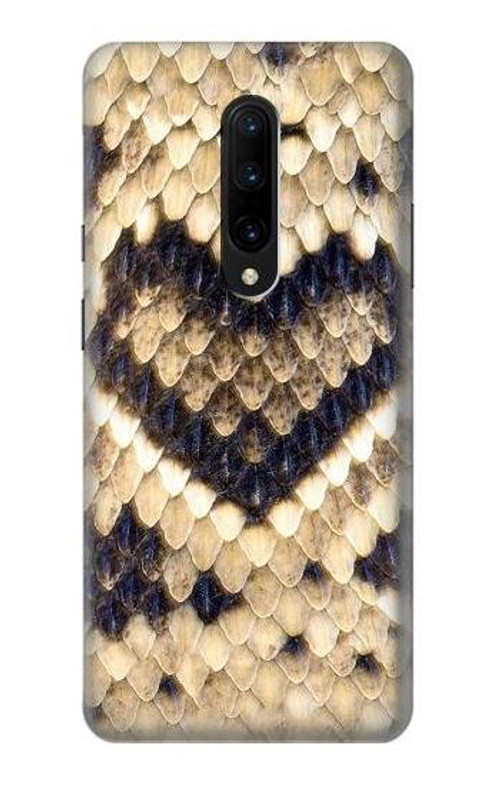 S3417 Diamond Rattle Snake Graphic Print Case Cover Custodia per OnePlus 7 Pro