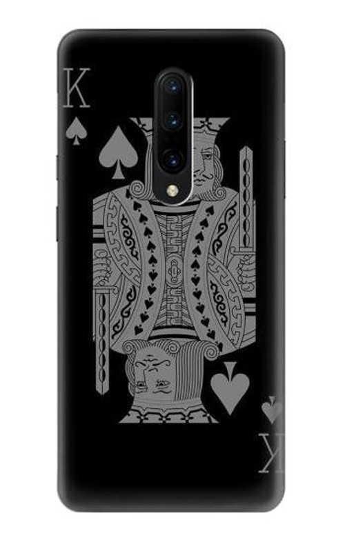 S3520 Black King Spade Case Cover Custodia per OnePlus 7 Pro