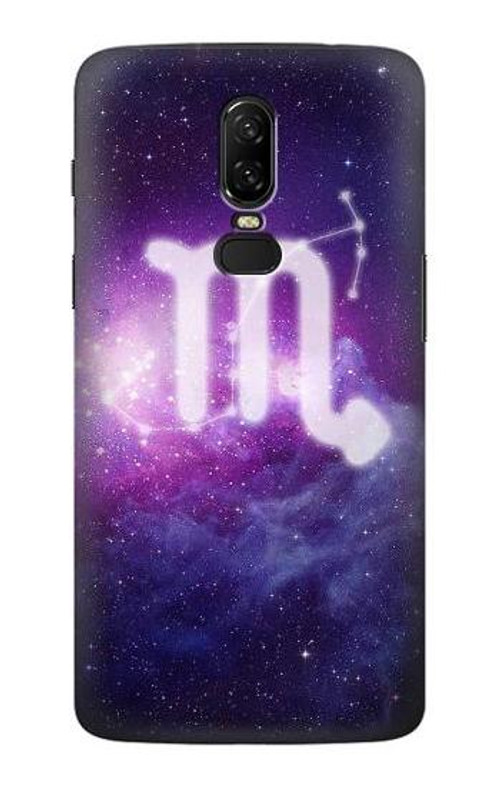 S3370 Zodiac Scorpio Case Cover Custodia per OnePlus 6