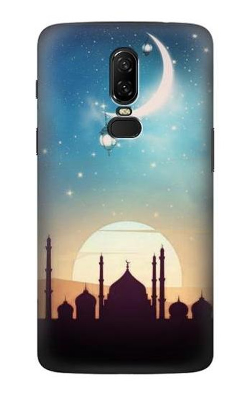 S3502 Islamic Sunset Case Cover Custodia per OnePlus 6