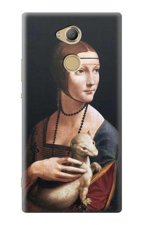 S3471 Lady Ermine Leonardo da Vinci Case Cover Custodia per Sony Xperia XA2 Ultra