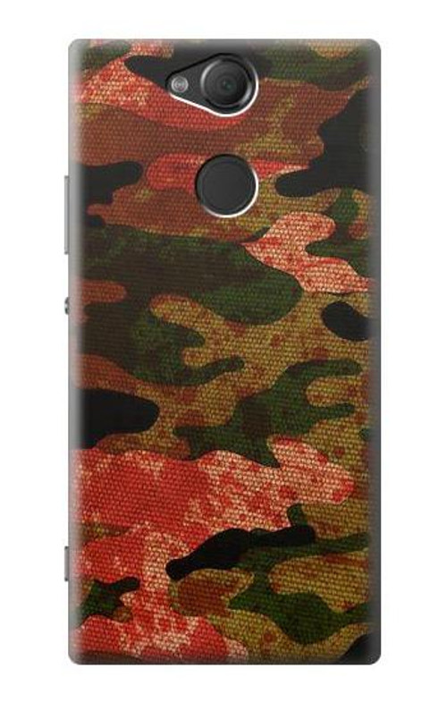 S3393 Camouflage Blood Splatter Case Cover Custodia per Sony Xperia XA2