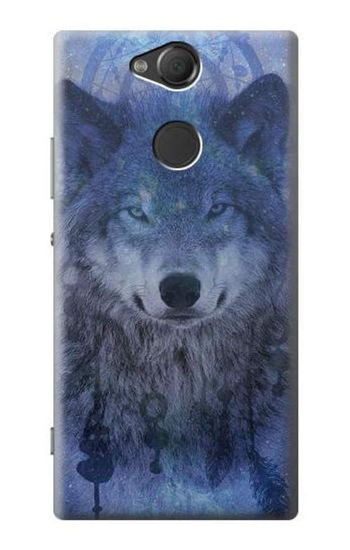 S3410 Wolf Dream Catcher Case Cover Custodia per Sony Xperia XA2