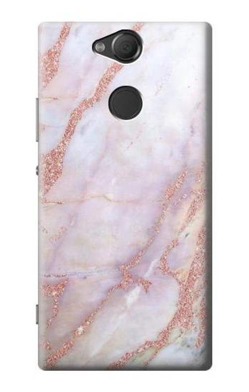 S3482 Soft Pink Marble Graphic Print Case Cover Custodia per Sony Xperia XA2