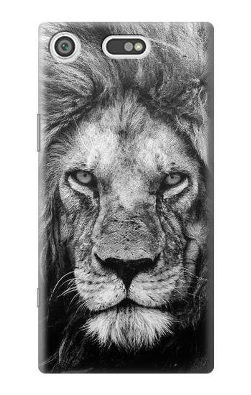 S3372 Lion Face Case Cover Custodia per Sony Xperia XZ1