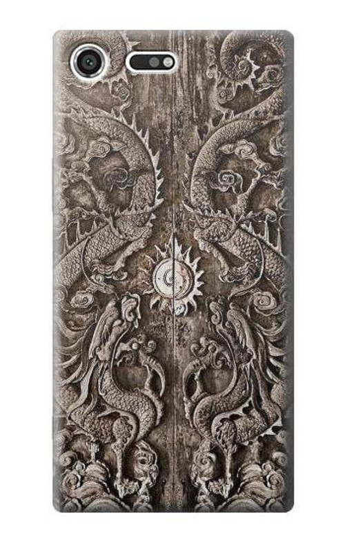 S3395 Dragon Door Case Cover Custodia per Sony Xperia XZ Premium