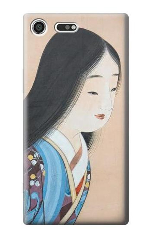 S3483 Japan Beauty Kimono Case Cover Custodia per Sony Xperia XZ Premium