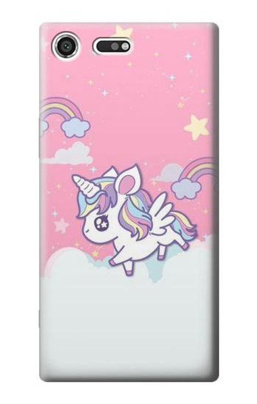 S3518 Unicorn Cartoon Case Cover Custodia per Sony Xperia XZ Premium