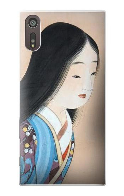 S3483 Japan Beauty Kimono Case Cover Custodia per Sony Xperia XZ