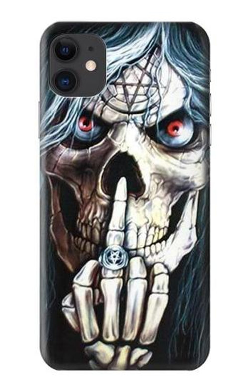 S0222 Skull Pentagram Case Cover Custodia per iPhone 11
