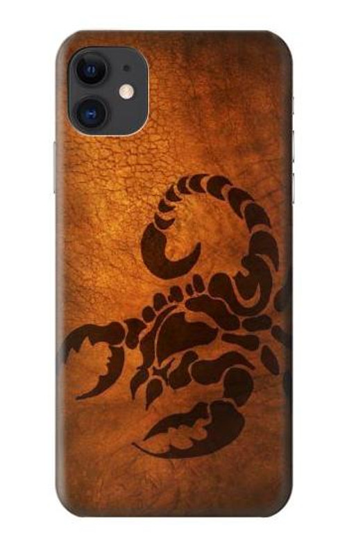 S0683 Scorpion Tattoo Case Cover Custodia per iPhone 11