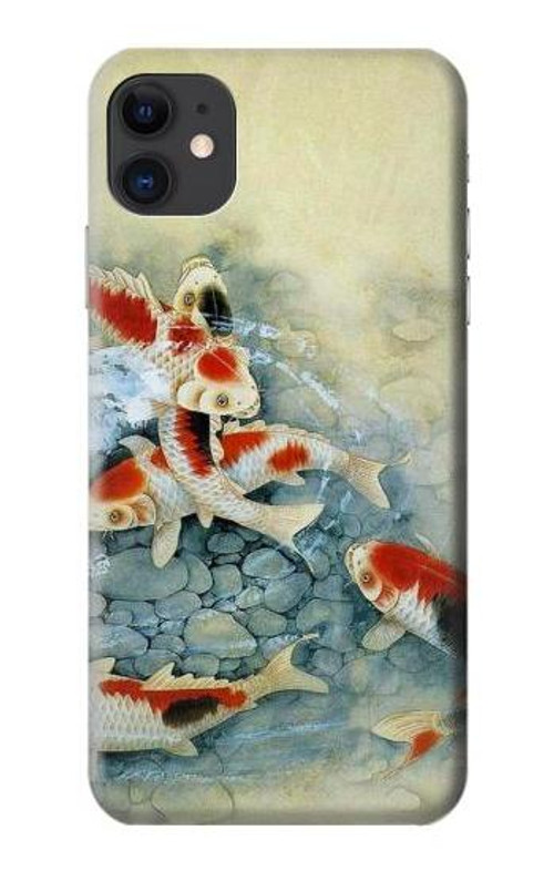 S1654 Koi Carp Fish Art Painting Case Cover Custodia per iPhone 11