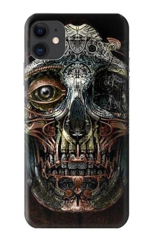 S1685 Steampunk Skull Head Case Cover Custodia per iPhone 11