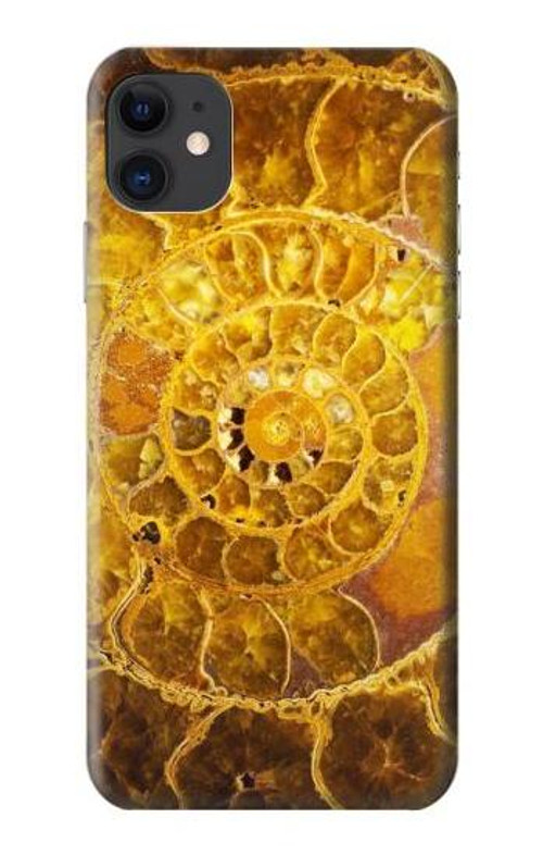 S1789 Ammonite Fossils Case Cover Custodia per iPhone 11