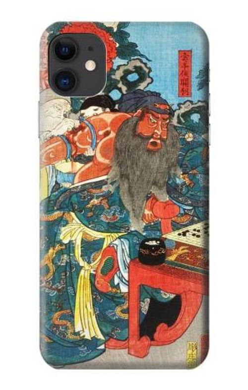 S1826 Utagawa Kuniyoshi Guan Yu Case Cover Custodia per iPhone 11