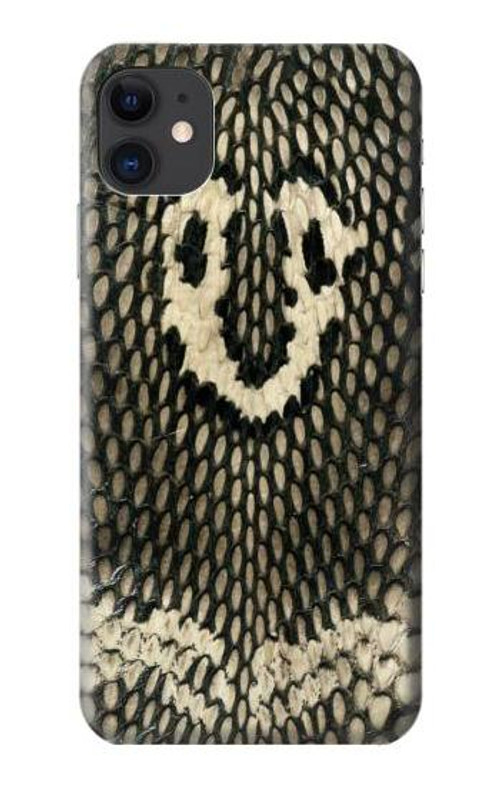 S2711 King Cobra Snake Skin Graphic Printed Case Cover Custodia per iPhone 11