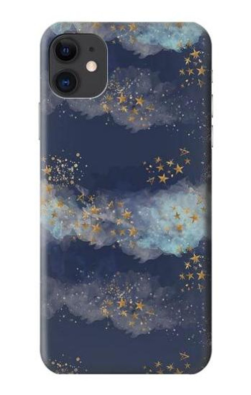 S3364 Gold Star Sky Case Cover Custodia per iPhone 11