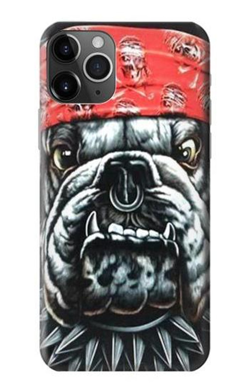 S0100 Bulldog American Football Case Cover Custodia per iPhone 11 Pro