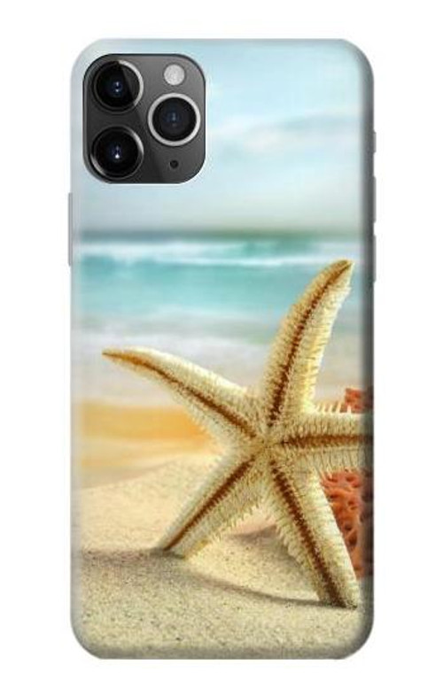 S1117 Starfish on the Beach Case Cover Custodia per iPhone 11 Pro
