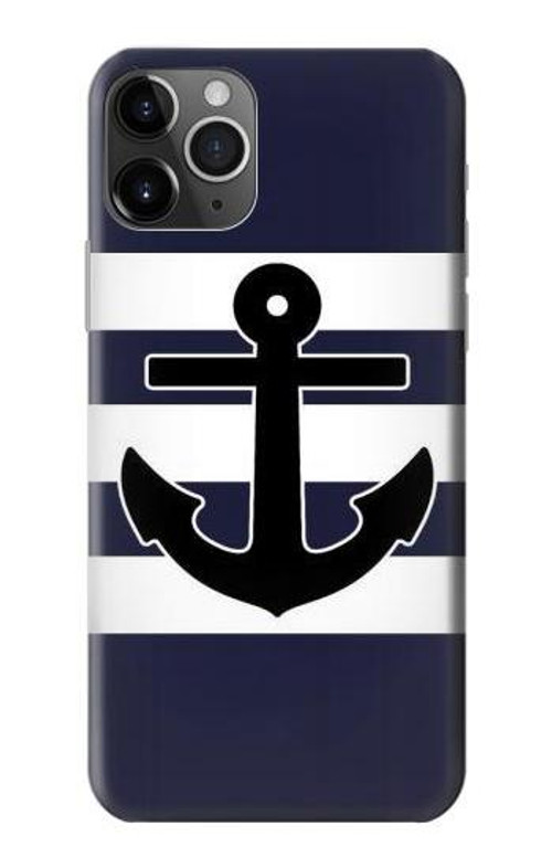 S2758 Anchor Navy Case Cover Custodia per iPhone 11 Pro