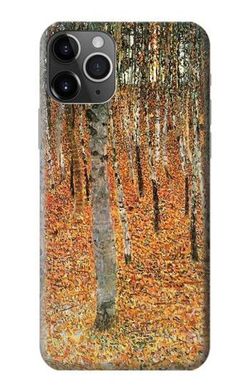 S3380 Gustav Klimt Birch Forest Case Cover Custodia per iPhone 11 Pro