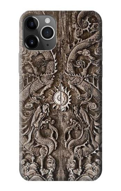 S3395 Dragon Door Case Cover Custodia per iPhone 11 Pro