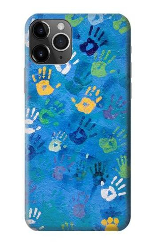 S3403 Hand Print Case Cover Custodia per iPhone 11 Pro