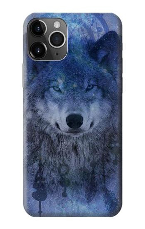 S3410 Wolf Dream Catcher Case Cover Custodia per iPhone 11 Pro