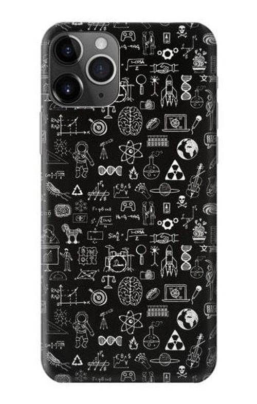 S3426 Blackboard Science Case Cover Custodia per iPhone 11 Pro