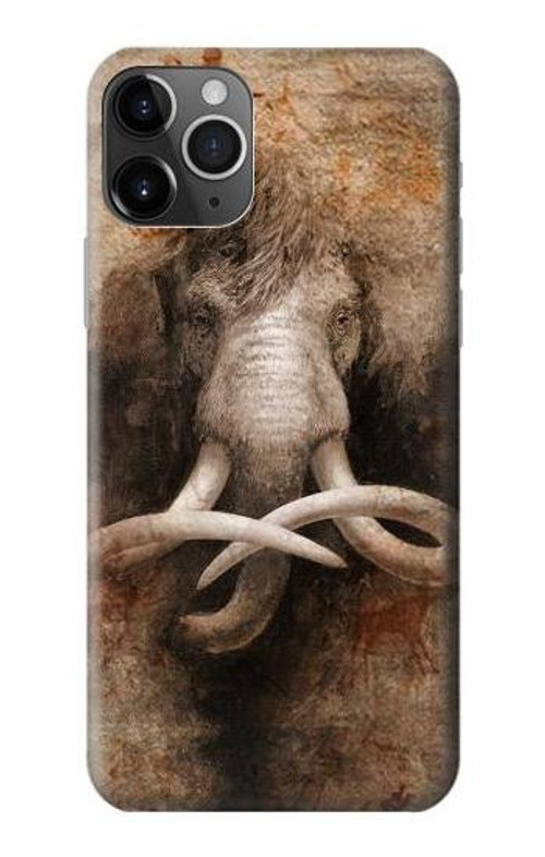 S3427 Mammoth Ancient Cave Art Case Cover Custodia per iPhone 11 Pro