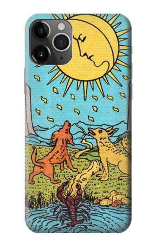 S3435 Tarot Card Moon Case Cover Custodia per iPhone 11 Pro