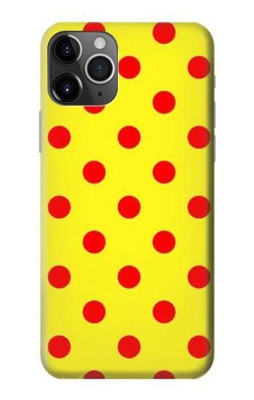 S3526 Red Spot Polka Dot Case Cover Custodia per iPhone 11 Pro