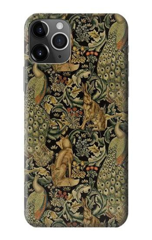 S3661 William Morris Forest Velvet Case Cover Custodia per iPhone 11 Pro
